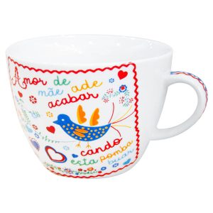 Almoçadeira de Porcelana