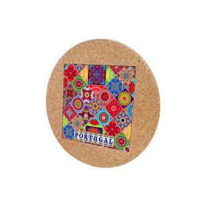 Base Cortiça Redonda com Azulejo 7,5×7,5 AZP25