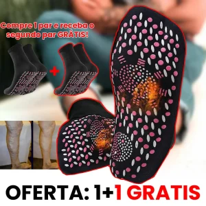 Meias de Acupressão Anti-Varizes