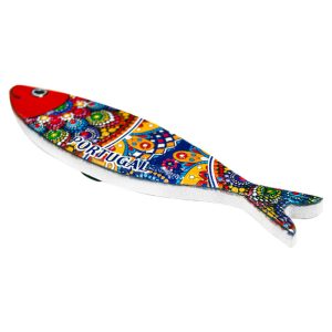 Sardinha Magnética Fina em Poliresina