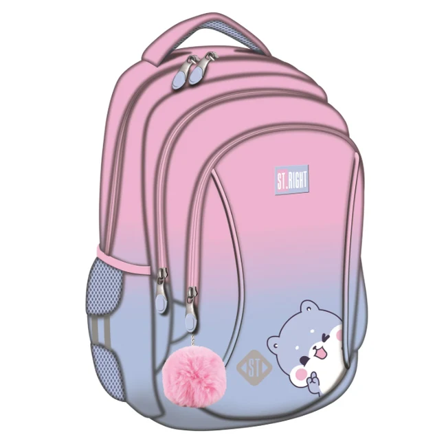 Mochila escolar 38cm Hamster Azul - Image 2