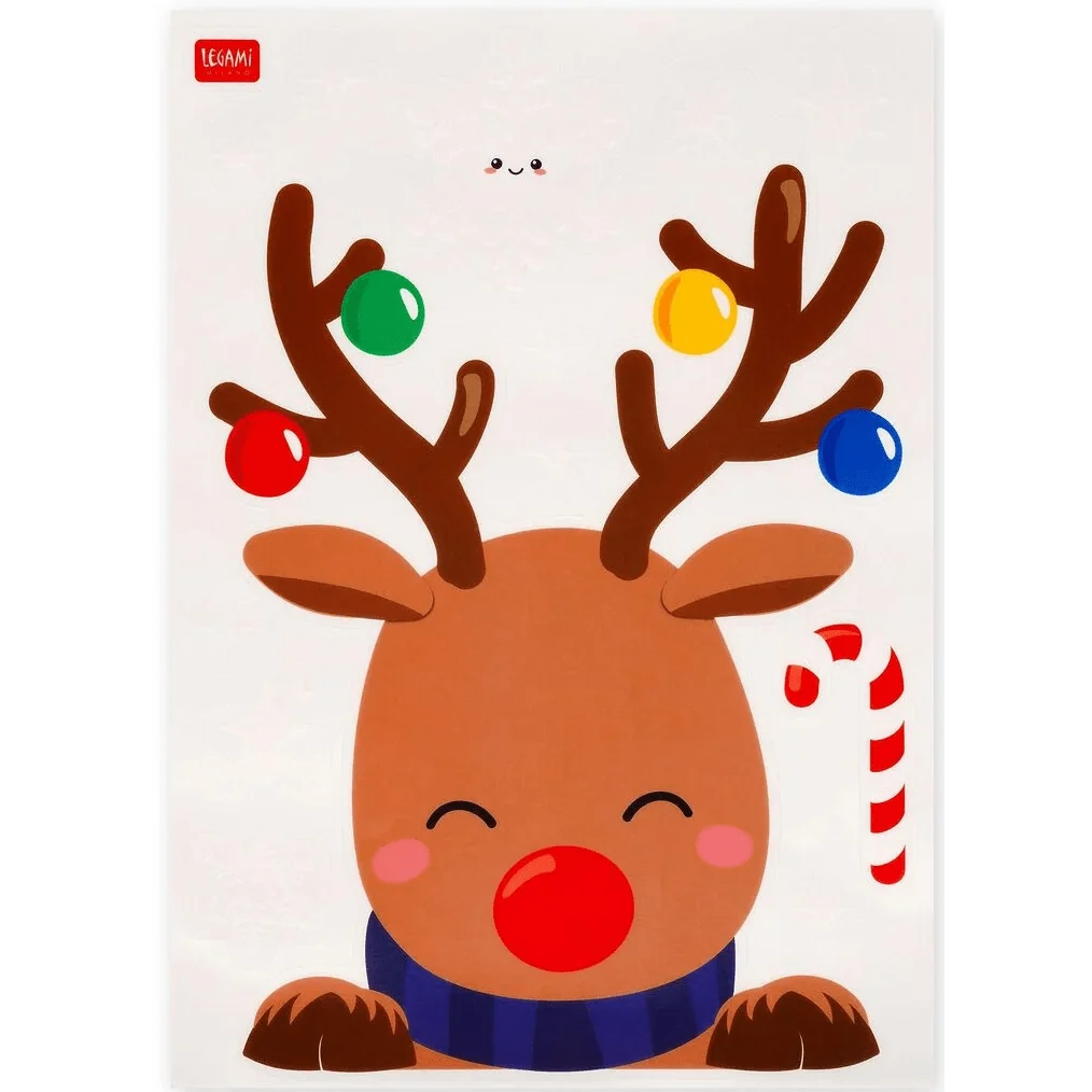 Conjunto de 70 adesivos estáticos para janelas - Windo-Wow Natal Legami - Image 7