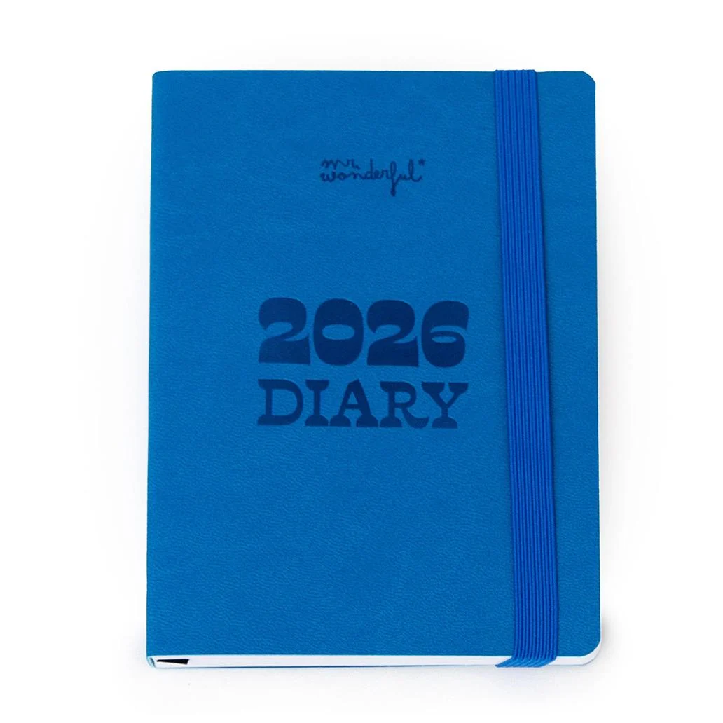 Agenda de bolso 2026 Visão semanal pequena - Azul - Image 2