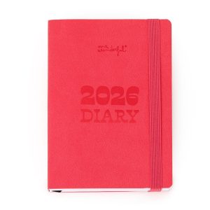 Agenda de bolso 2026 Visão semanal pequena - Rosa Mr.wonderful