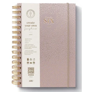 Agenda firmo 2026 diária Espiral Diária Rosalie, 140 x 210 mm, Rosa