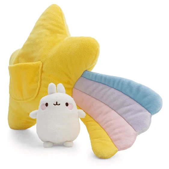 Almofada Molang c/ estrela-cadente, 40X28cm Nici - Image 4