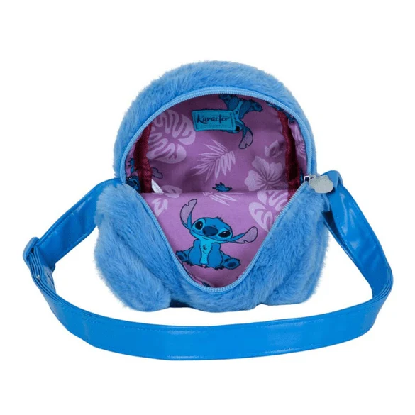 Bolsa tiracolo peluche coração do Stitch da Disney - Image 4