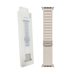Bracelete de Smartwatch Alpine Loop 42/44/45/49mm Prata