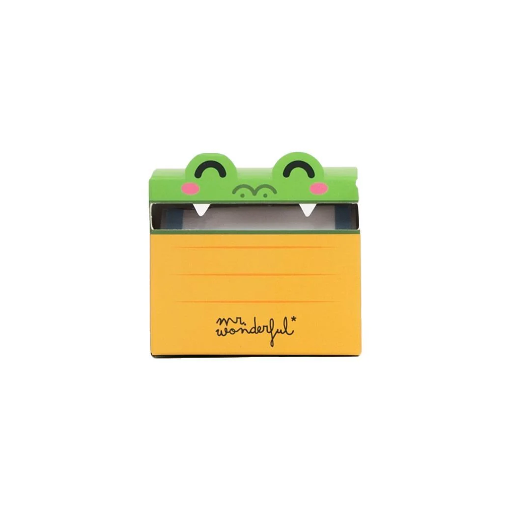Dispensador de Notas Adesivas Transparentes Crocodilo Mr.wonderful - Image 7