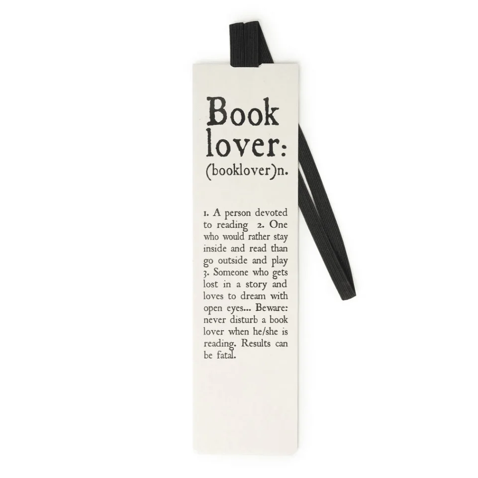 Marcador de livro com elástico Book lover Legami
