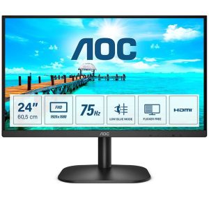 Monitor AOC 24B2XHM2 24″ Modo LowBlue 75Hz 4ms- Novo