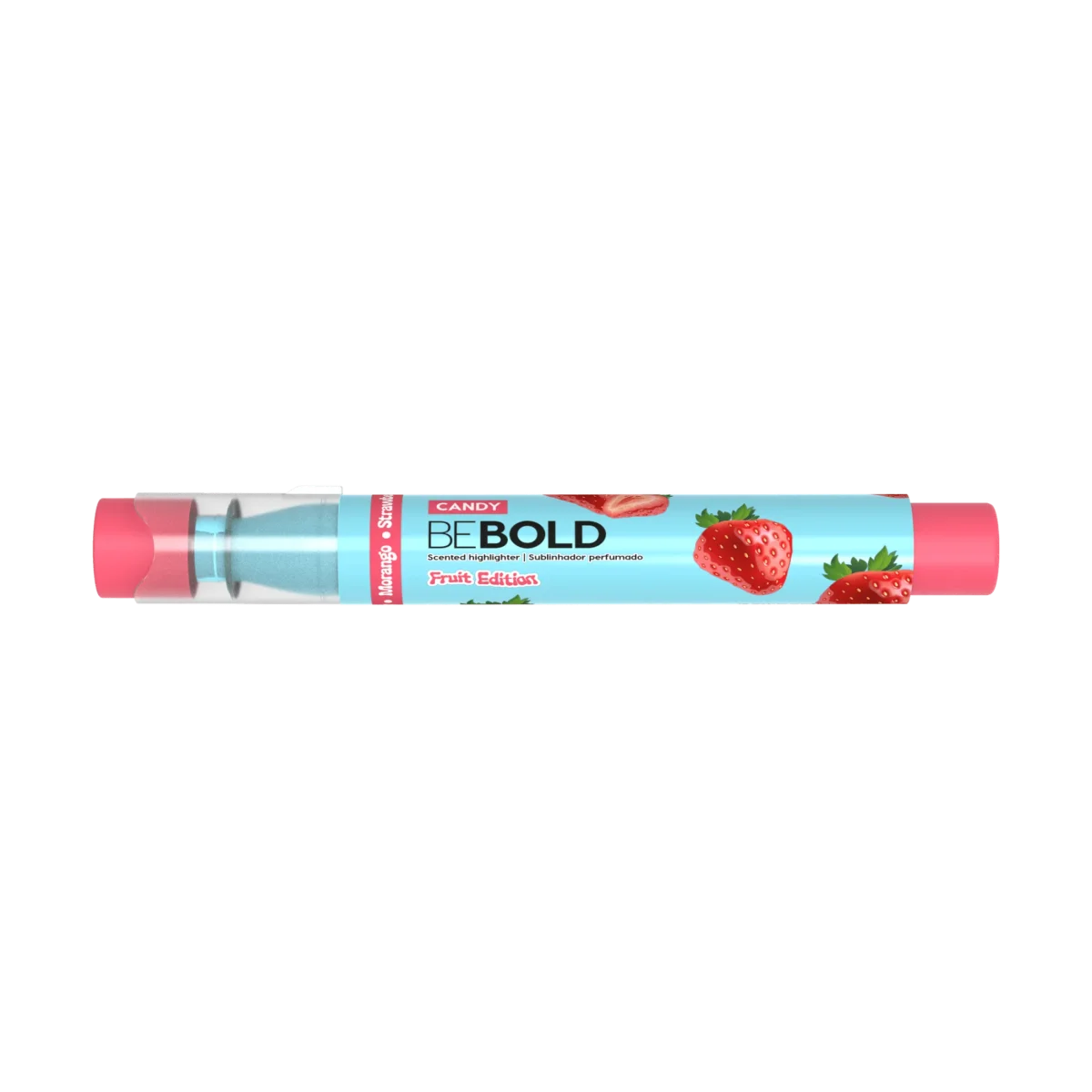 Sublinhador BeBold Perfumado Morango Newpen - Image 2