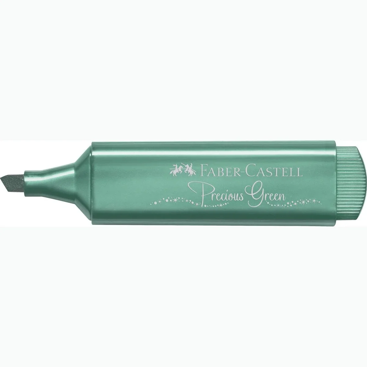 Sublinhador Faber-Castell Textliner Metálico Verde - Image 3