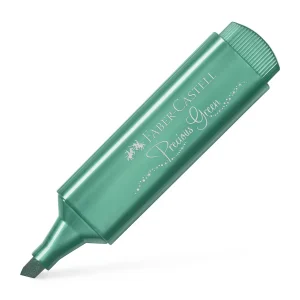 Sublinhador Faber-Castell Textliner Metálico Verde