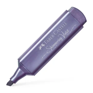 Sublinhador Faber-Castell Textliner Metálico Violeta