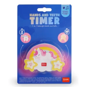 Temporizador 2 em 1 - Unicórnio para mãos e dentes - Legami