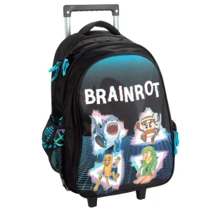 Trolley Escolar BrainRot 46cm