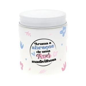 Vela Aromática - Aroma a abraços de uma avó maravilhosa - coco