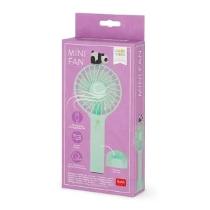 Ventoinha Portátil Recarregável com Base Panda Legami